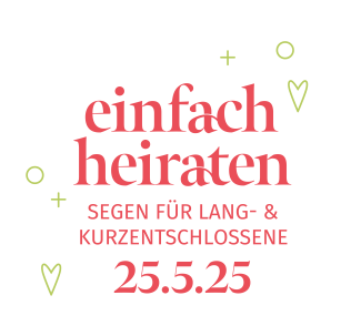 einfach heiraten am 25.5.25