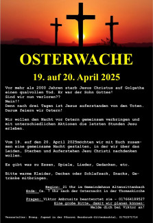 Plakat Osterwache